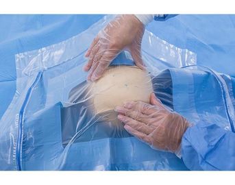 Neurosurgery Sterile Disposable Surgical Drapes , Disposable Patient Drapes Pouch Incise Film