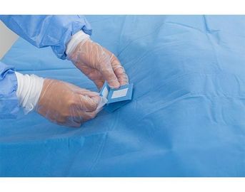 Neurosurgery Sterile Disposable Surgical Drapes , Disposable Patient Drapes Pouch Incise Film