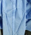 Soft Disposable Operating Gowns , Medical Gowns Highly Breathable with loop and hoop