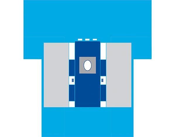 OEM Cardiovascular Disposable Sterile Surgical Drapes , Fenestrated Sterile Drapes Medical Supplies Flexible